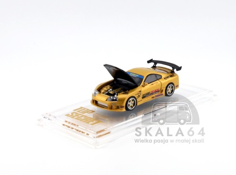 BM Creations Toyota Supra A80 GT-300 Top Secret Gold Hong Kong Toycar Salon 2024 Limited Edition
