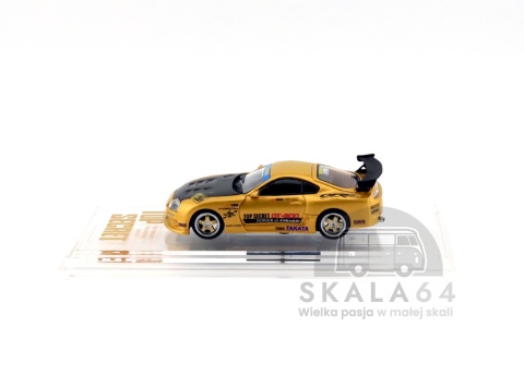 BM Creations Toyota Supra A80 GT-300 Top Secret Gold Hong Kong Toycar Salon 2024 Limited Edition