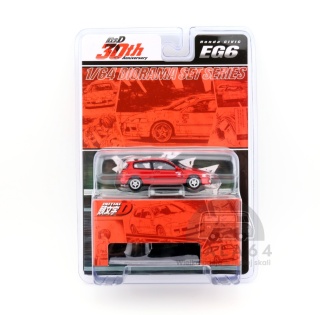 HOBBY JAPAN Honda Civic EG6 Red Initial D Diorama Set Series 1:64