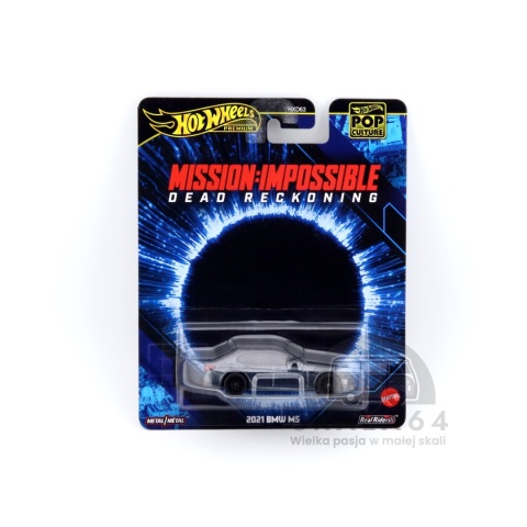 Model samochodu 2021 BMW M5 Mission Impossible w skali 1:64