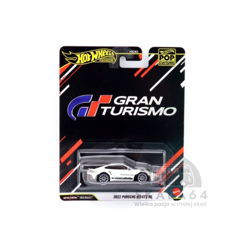 HOT WHEELS Premium 2022 Porsche 911 GT3 RS Gran Turismo Pop Culture JHW82