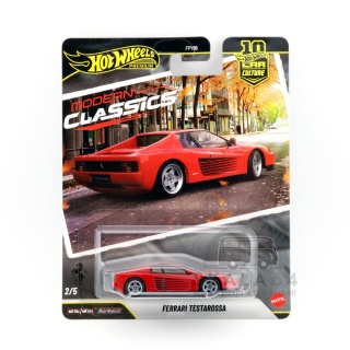 HOT WHEELS Premium Car Culture Modern Classic Ferrari Testarossa Red JKF00 1:64 Na Dzień Dziecka