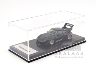 IGNITION MODEL Porsche 911 RWB 993 Black RAUH-Welt Begriff 1:64 Edycja Limitowana
