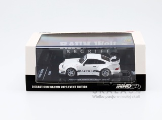 INNO64 Porsche 911 RWB 930 Matt White Diecast Con Madrid 2026 Event Edition 2026 1:64