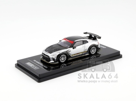 Model samochodu TOP SECRET Nissan GT-R R35 Tokyo Auto Salon Hong Kong 2025 w skali 1:64 - przód