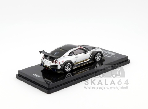 Model samochodu TOP SECRET Nissan GT-R R35 Tokyo Auto Salon Hong Kong 2025 w skali 1:64 - tył