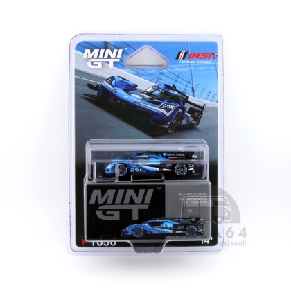 MINI GT Acura ARX-06 GTP #10 2024 IMSA Daytona 24 Hrs Konica Minolta MGT01056-BL MiniGT