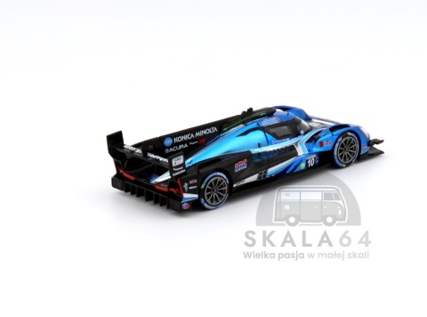 Model samochodu Acura ARX-06 GTP #10 2024 IMSA Daytona 24 Hrs Konica Minolta w skali 1:64 - bok