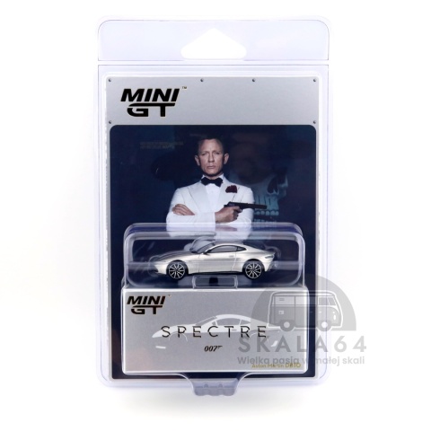 Model samochodu Aston Martin DB10 Spectre 007 James Bond w skali 1:64