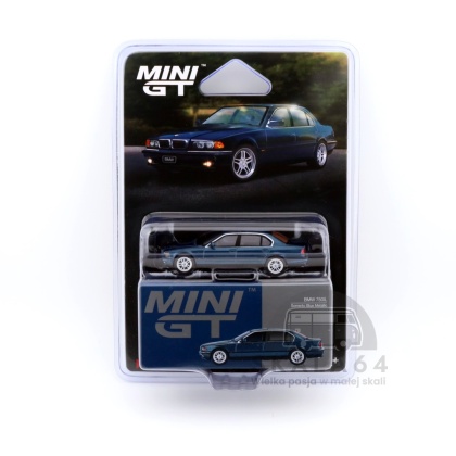 MINI GT BMW 750IL Sorrento Blue Matallic LHD MGT00894-BL MiniGT