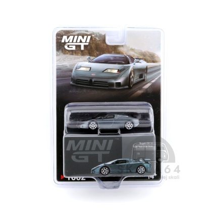 MINI GT Bugatti EB110 Super Sport Grigio Scuro LHD MGT01002-BL MiniGT