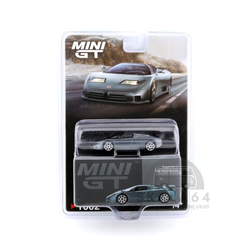 Model Bugatti EB110 Super Sport Grigio Scuro w skali 1:64 - blister