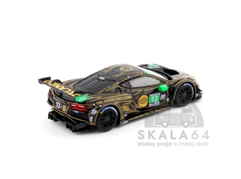 Model samochodu Chevrolet Corvette Z06 GT3.R #13 2025 IMSA Daytona 24 Hrs AWA w skali 1:64 - tył