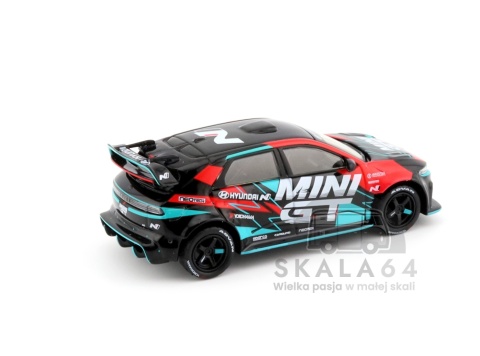 Model samochodu Hyundai Ioniq 5 N Mini GT RS-01T 2025 Tokyo Auto Salon 2025 w skali 1:64 - tył