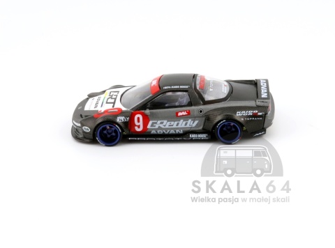 Model samochodu Honda NSX Kaido Test Car Spec V1 w skali 1:64 - bok