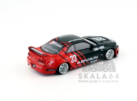 MINI GT Kaido House 191 Nissan Skyline GT-R R33 Kaido Works ADVAN KHMG191 1:64