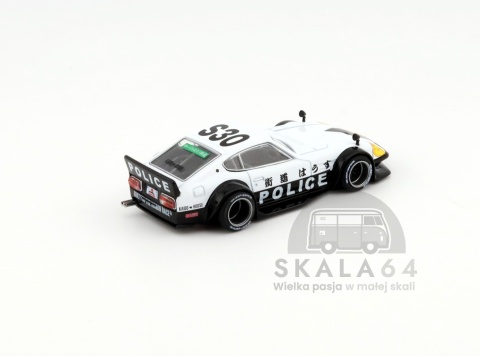 Model samochodu Nissan Fairlady Z Kaido GT Police w skali 1:64 - tył