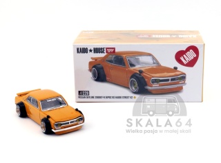 MINI GT Kaido House 228 Nissan Skyline 2000 GT-R KPGC10 Kaido Street V2 Mini GT KHMG228
