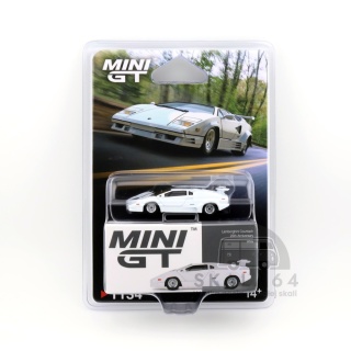 MINI GT Lamborghini Countach 25th Anniversary LHD MGT01134-BL MiniGT