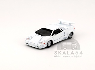 MINI GT Lamborghini Countach 25th Anniversary White LHD MGT01134-L MiniGT