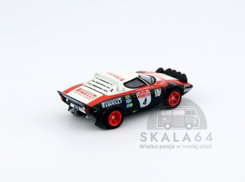 Model samochodu Lancia Stratos HF #4 1978 Rally Sanremo Winner w skali 1:64 - tył