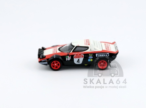 Model samochodu Lancia Stratos HF #4 1978 Rally Sanremo Winner w skali 1:64 - bok