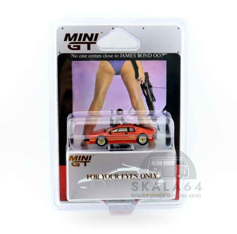 Model samochodu Lotus Esprit Turbo For Your Eyes Only 007 James Bond w skali 1:64