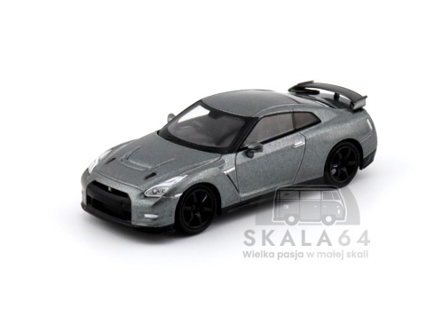 MINI GT Nissan GT-R NISMO R35 CRS Version Dark Metal Gray RHD MGT01089-R MiniGT