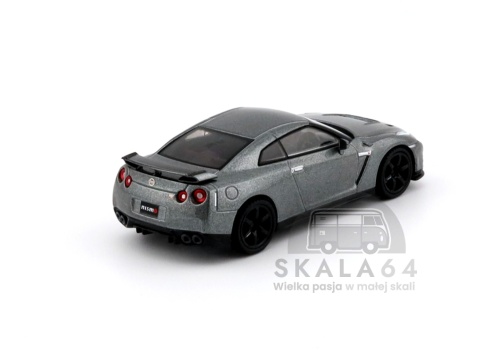 MINI GT Nissan GT-R NISMO R35 CRS Version Dark Metal Gray RHD MGT01089-R MiniGT