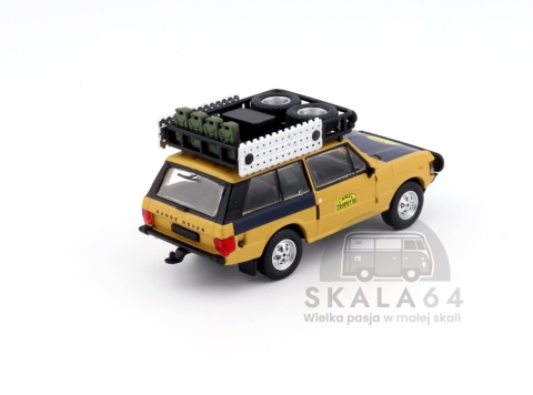 Model samochodu Range Rover 1981 Camel Trophy Sumatra Winner C. Swoboda & K. Mentel w skali 1:64 - tył