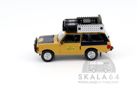 Model samochodu Range Rover 1981 Camel Trophy Sumatra Winner C. Swoboda & K. Mentel w skali 1:64 - bok