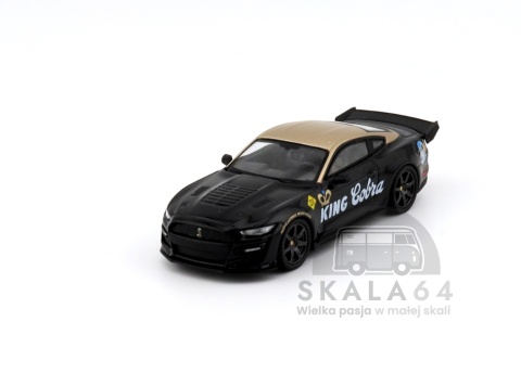 MINI GT Shelby GT500 Dragon Snake Concept Black / Gold LHD MGT01130-BL MiniGT