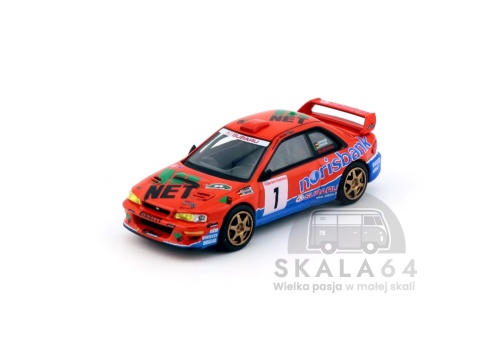 MINI GT Subaru Impreza WRC97 #1 1999 DRM Champion LHD MGT01140-L MiniGT
