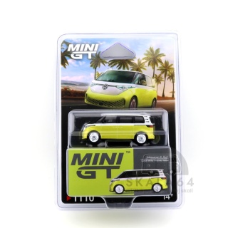 MINI GT Volkswagen VW ID. Buzz Candy White / Pomelo Yellow LHD MGT01110-BL MiniGT