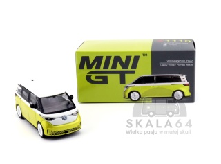 MINI GT Volkswagen VW ID. Buzz Candy White / Pomelo Yellow LHD MGT01110-BL MiniGT