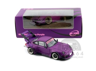 MODELMODEL Porsche 911 RWB 993 Rotana Purple 1:64