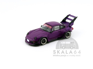 MODELMODEL Porsche 911 RWB 993 Rotana Purple 1:64