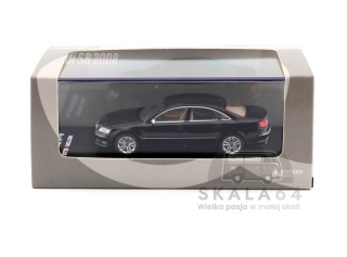 MOTORHELIX Audi A8 L W12 Quattro 2008 Brilliant Black 1:64