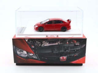 MOTORHELIX Honda Civic FD2 Mugen RR Milano Red 1:64