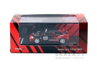 MOTORHELIX Honda Civic Type R EK9 Advan Livery 1:64
