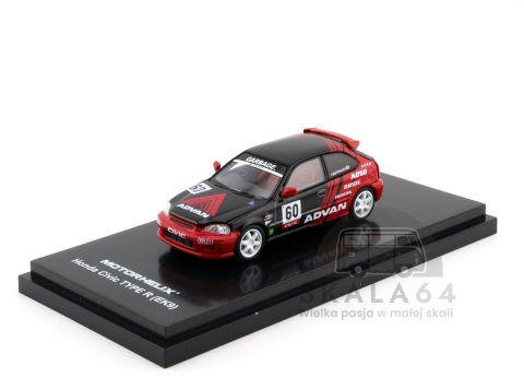 MOTORHELIX Honda Civic Type R EK9 Advan Livery 1:64