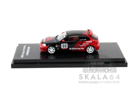 MOTORHELIX Honda Civic Type R EK9 Advan Livery 1:64