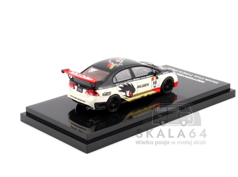 MOTORHELIX Honda Civic Type R FD2 Mugen Livery White 1:64