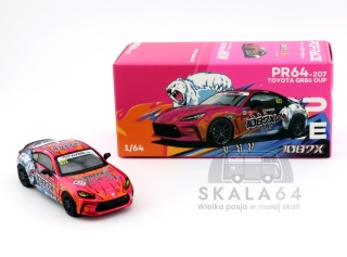 POP RACE PR64-207 Toyota GR86 CUP 1087X PR64-0207 1:64
