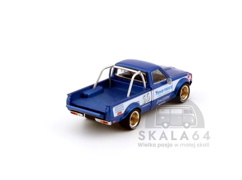 Model samochodu Pandem Datsun 620 Blue Toyo Tires w skali 1:64 - burta