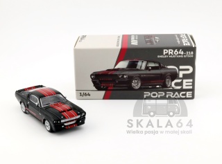 POP RACE PR64-218 Shelby Mustang GT500 Dark Chrome PR64-0218 1:64