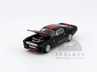 POP RACE PR64-218 Shelby Mustang GT500 Dark Chrome PR64-0218 1:64