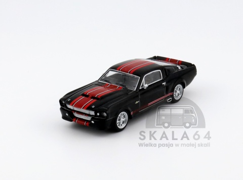 Model samochodu Shelby Mustang GT500 Dark Chrome w skali 1:64 - przód