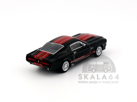 Model samochodu Shelby Mustang GT500 Dark Chrome w skali 1:64 - tył