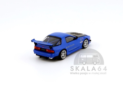 POP RACE PR64-223 Mazda RX7 FC3S Re Amemiya Widebody Blue PR64-0290 1:64